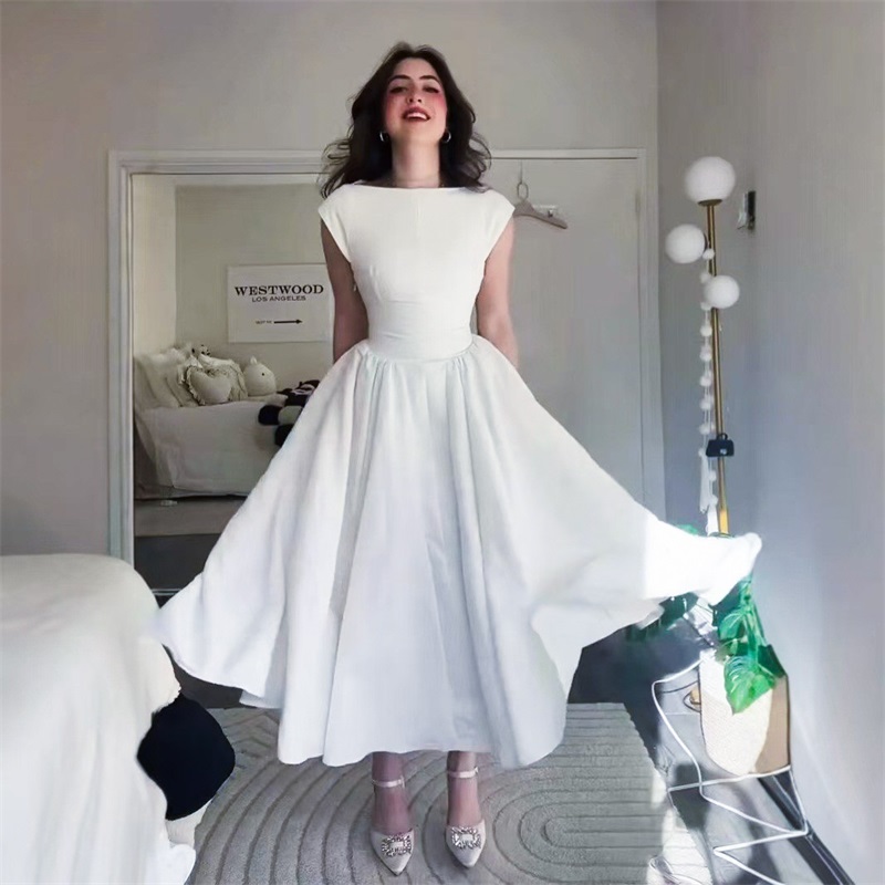 Women Formal Wear With Skirt - 우아한 공주 여성 댄스 파티 드레스