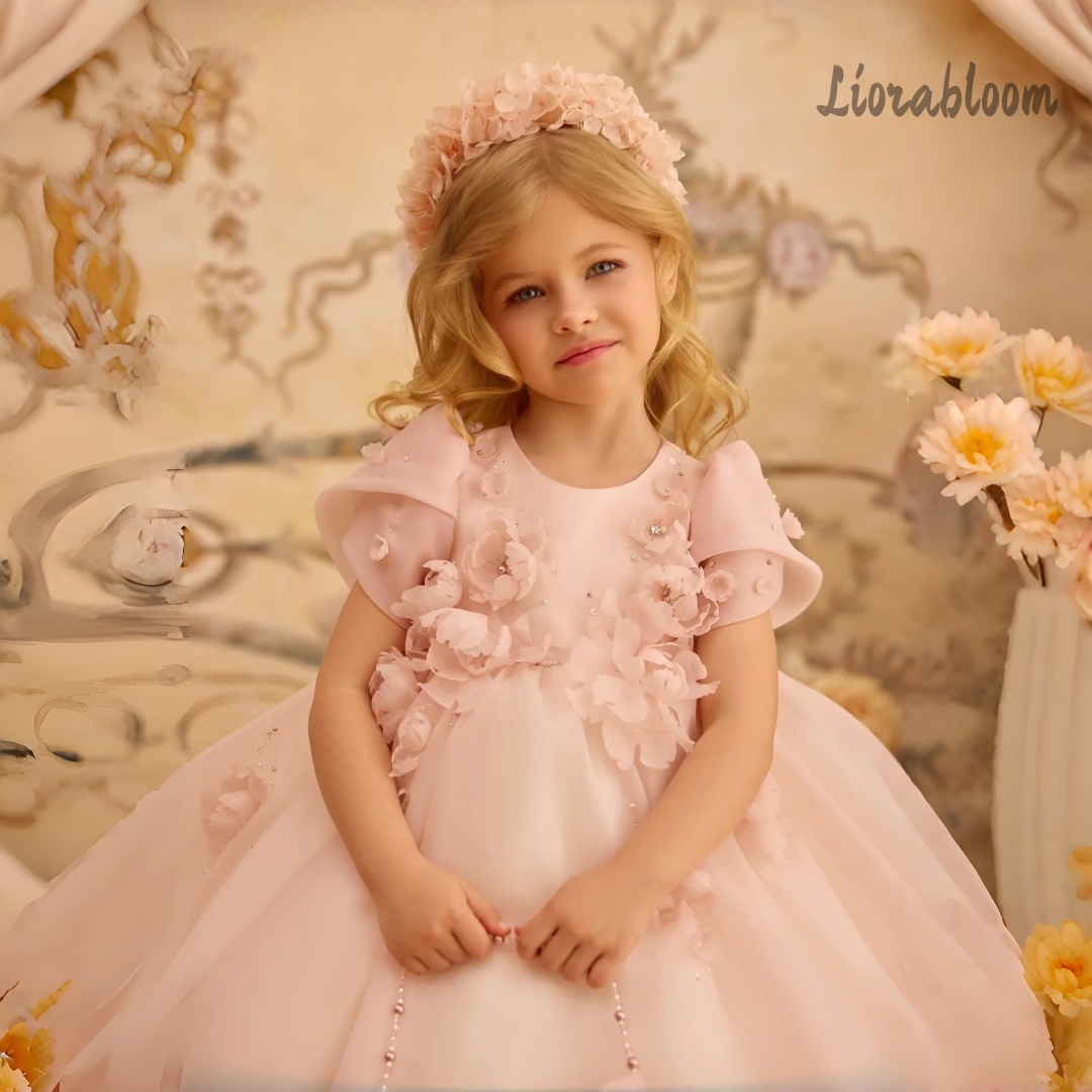 Women Formal Wear With Skirt - 맞춤형 여아 정장 풀스커트 공주 드레스,