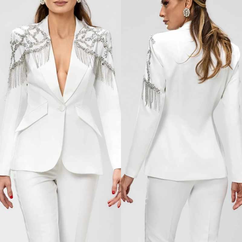 Women'S Formal Wear For Wedding Guest - 여성을 위한 맞춤형 웨딩 턱시도 비즈