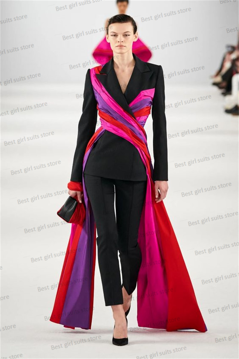Women'S Formal Wear For Wedding Guest - Catwalk 여성용 정장 세트 블레이저 및