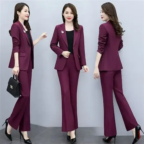 복장 넓은 다리 바지 정장 블레이저 및 여성 2 바지  - Tailored Trouser Wide 리뷰 및 가격