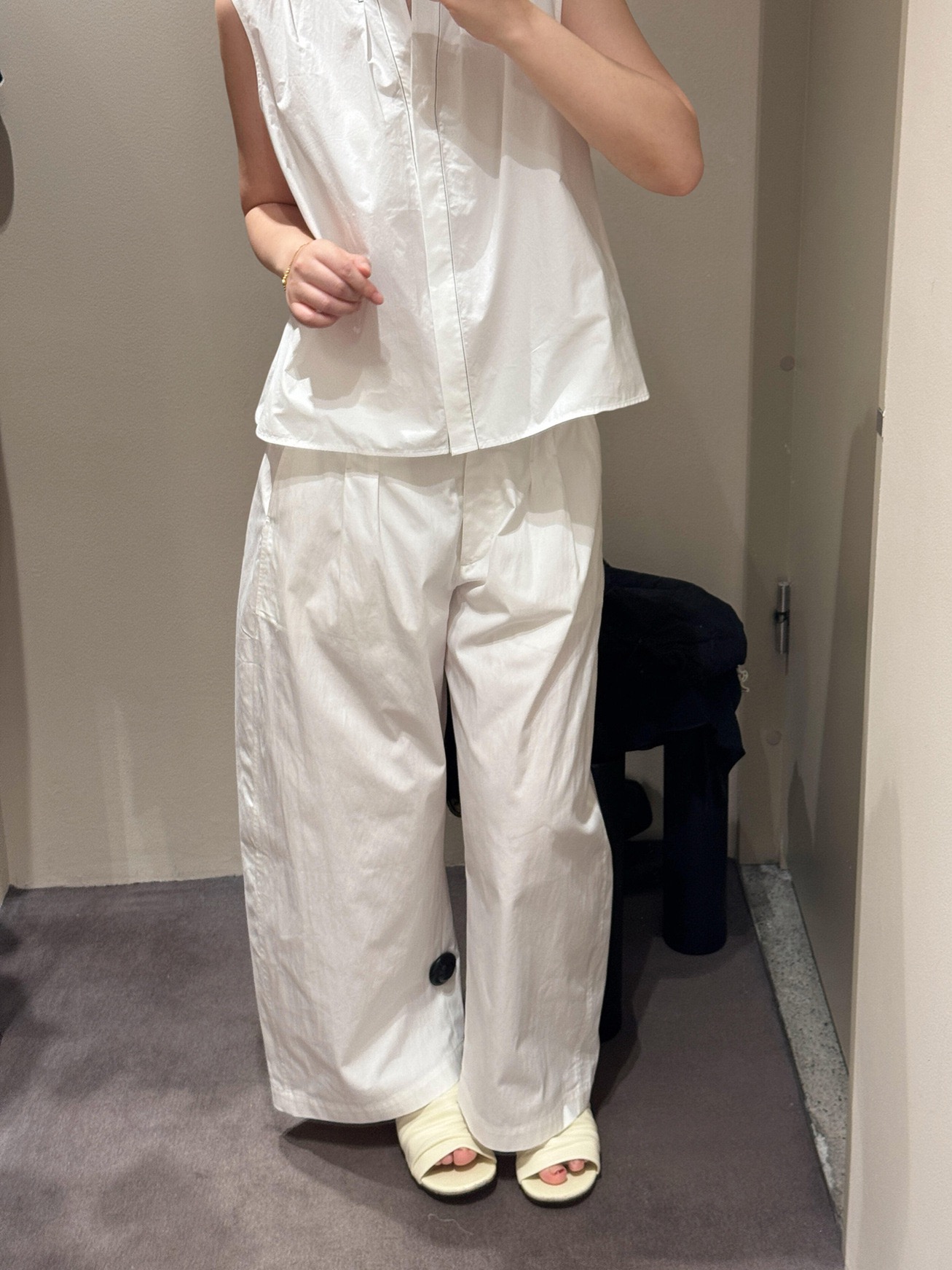C 홈 2026 가을 신상 스탠다드 테일러드 플리츠 믹 - Tailored Trouser Wide 리뷰 및 가격