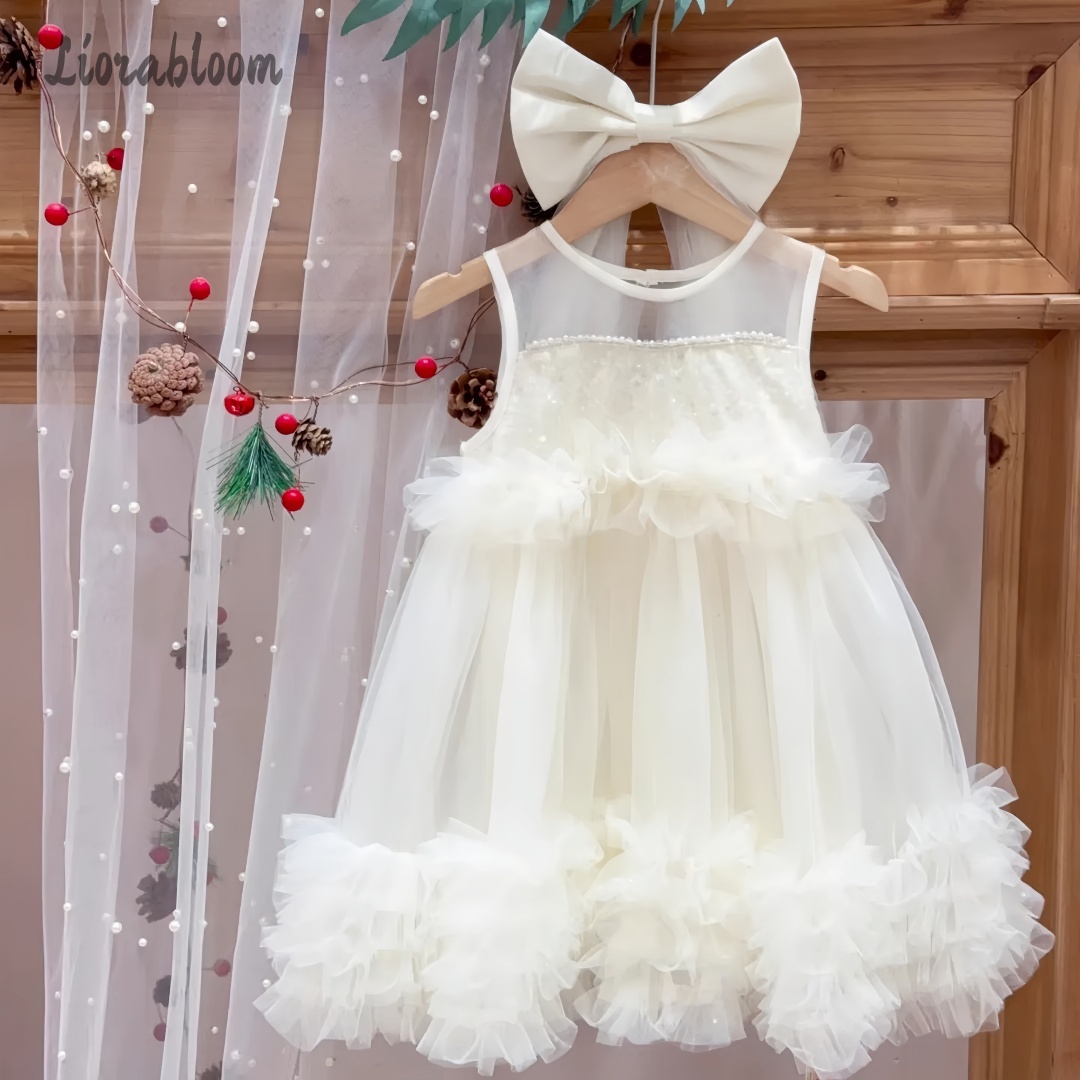 여아용 튤 가운 레이어드 스커트 디자인 플라워 걸 드레 - Women Formal Wear With Skirt 리뷰 및 가격