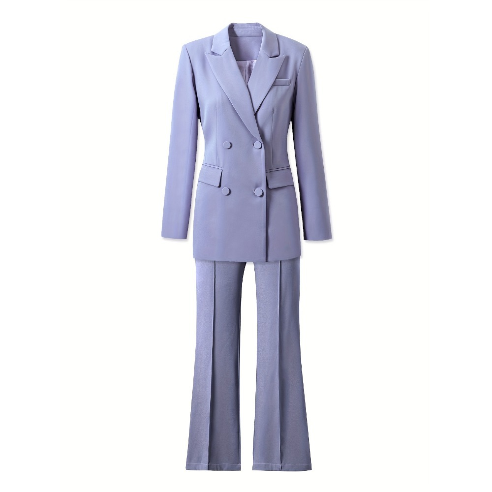 우아한 여성용 테일러드 수트 세트, 허리를 강조하는 디 - Tailored Trouser Wide 리뷰 및 가격