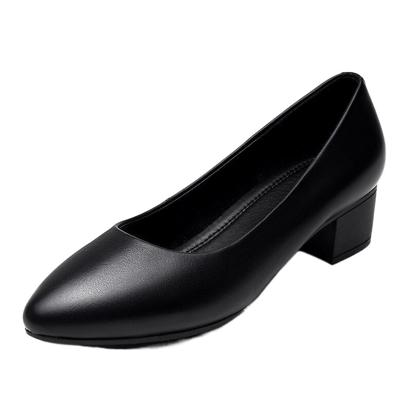 2026 여성용 로우힐 펌프스 블랙 천연 가죽 정장 구 - Slingback Heel Formal 리뷰 및 가격