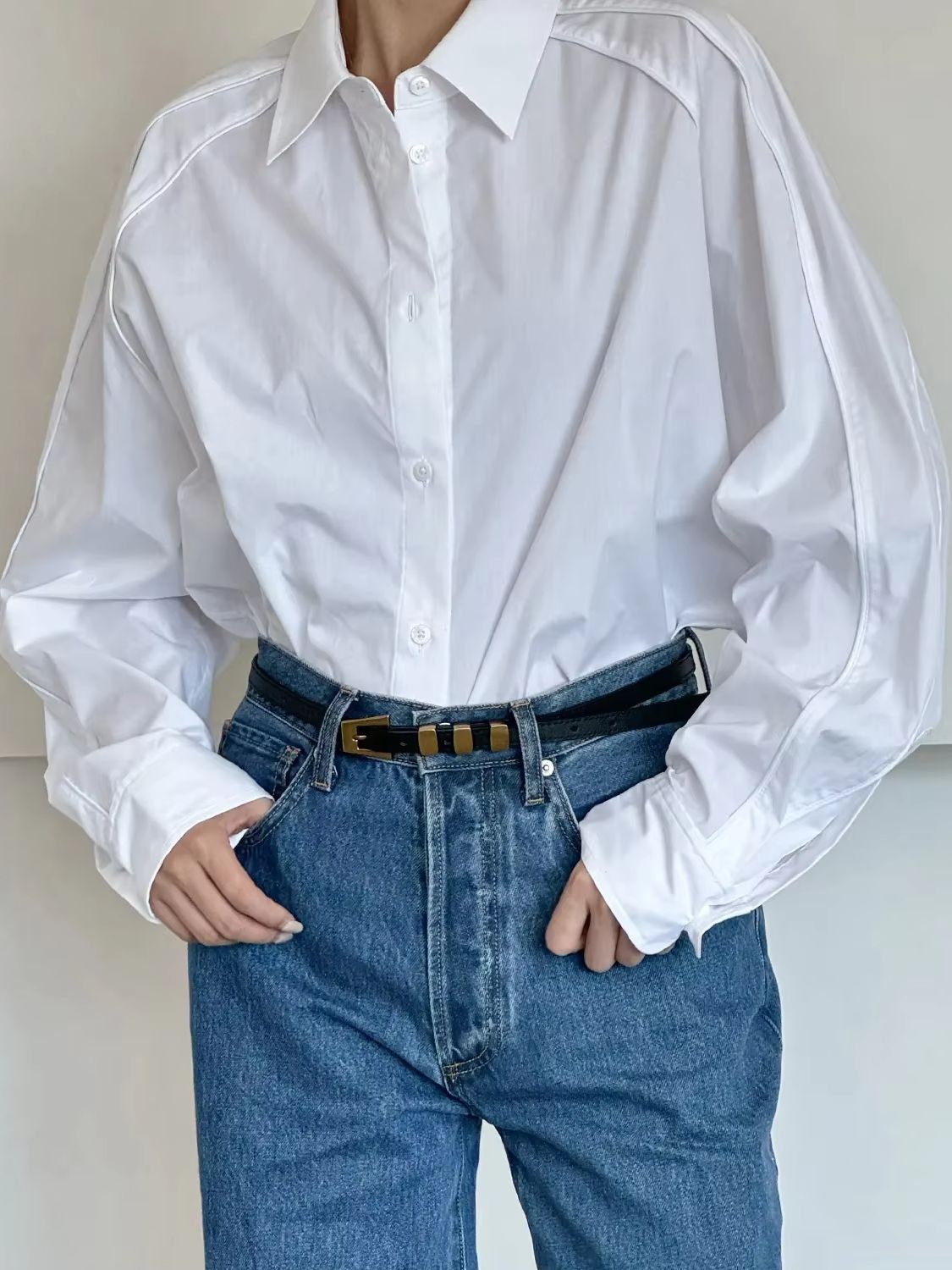여성 슬림 가죽 허리 벨트, 복고풍 멀티 루프 버클,  - Women Formal Wear With Jeans 리뷰 및 가격