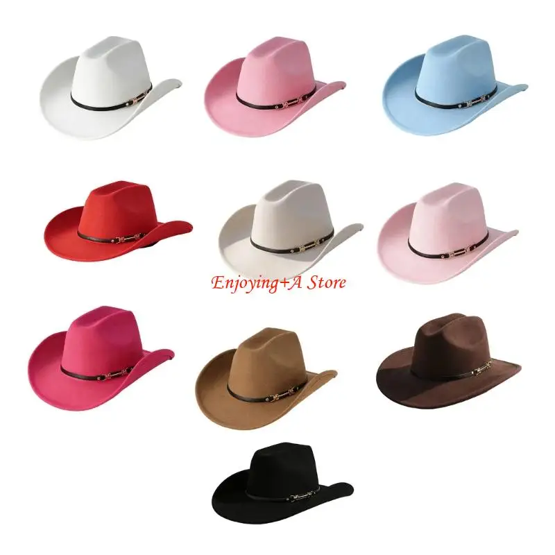 PXPB 롤 브림 카우보이 캡 여성용 남성용 데일리 의 - Women Formal Wear Western 리뷰 및 가격