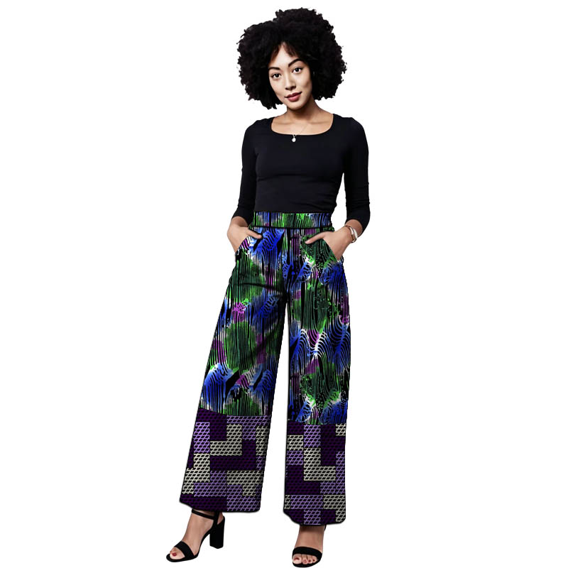 앙카라 의상 여성용 패치워크 바지 와이드 레그 팬츠 아 - Tailored Trouser Wide 리뷰 및 가격