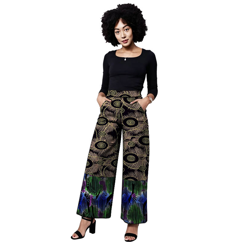 앙카라 의상 여성용 패치워크 바지 와이드 레그 팬츠 아 - Tailored Trouser Wide 리뷰 및 가격